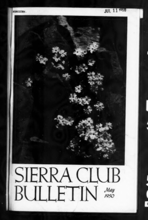Sierra Club Bulletin 1950 Vol 35 No 5 May thumbnail